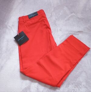 NWT Cynthia Rowley Red Slim Pants 8